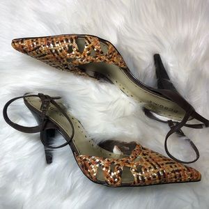 BCBGirls Woven Heels - NWOT